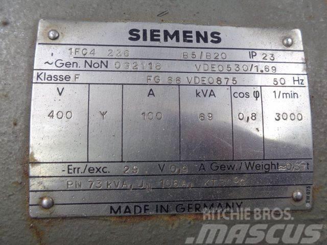 Notstromaggregat 68 KVA MWM Mercedes / Siemens Geradores Diesel