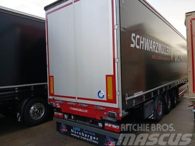 Schwarzmüller 3-A-ULTRALIGHT-Pal-Kiste Liftachse SAF 5680kgTÜV Semi Reboques Cortinas Laterais