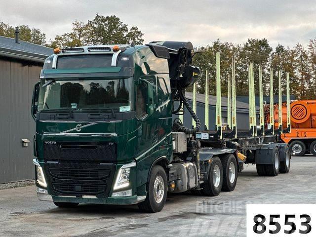 Volvo FH 550 Euro 6 6x4 + Doll H2H-21 Komplettzug Caminhões de transporte de troncos