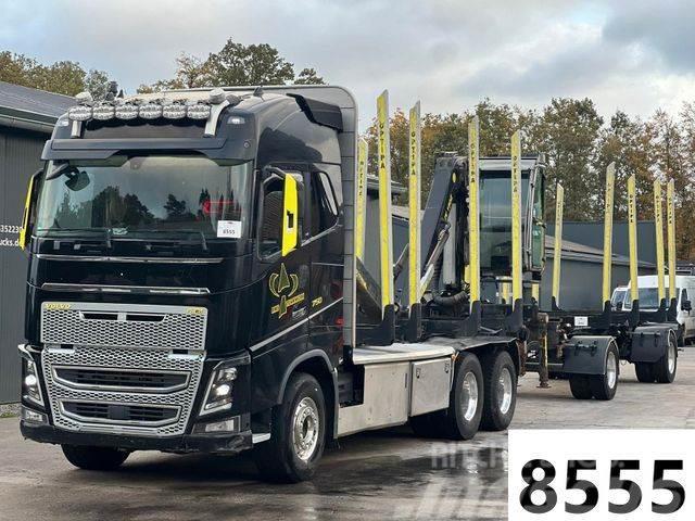 Volvo FH 750 Euro 6 6x4 Holztransporter + TAJFUN L150Z Caminhões de transporte de troncos