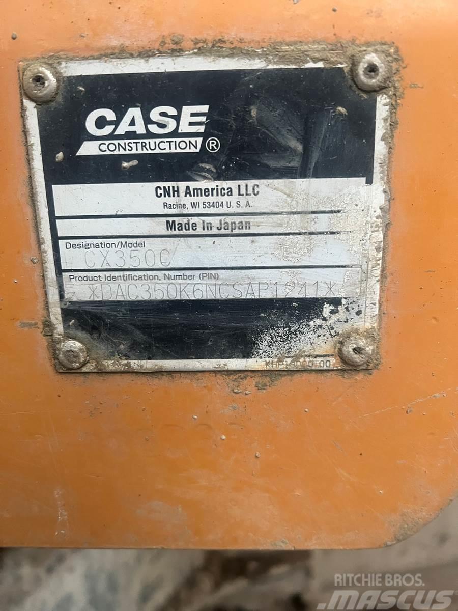 CASE CX350C Escavadeiras de esteiras