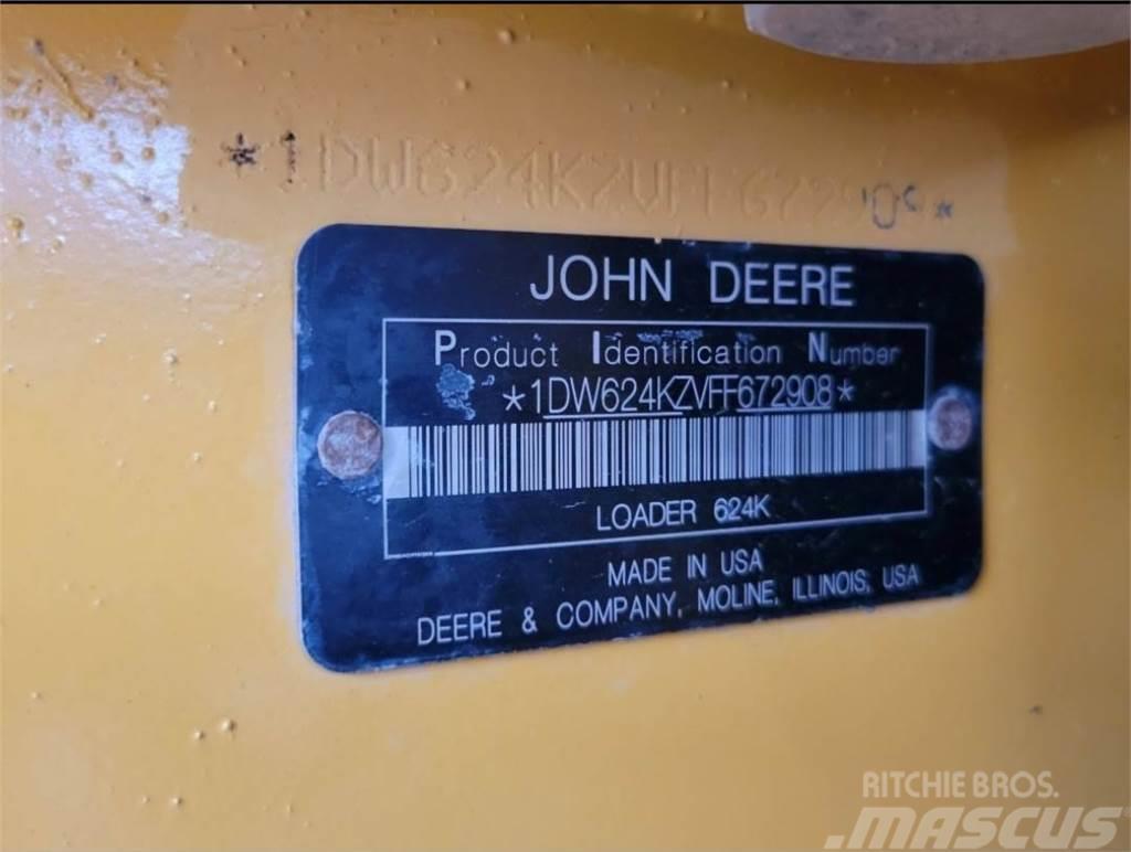 John Deere 624K Carregadeiras de rodas