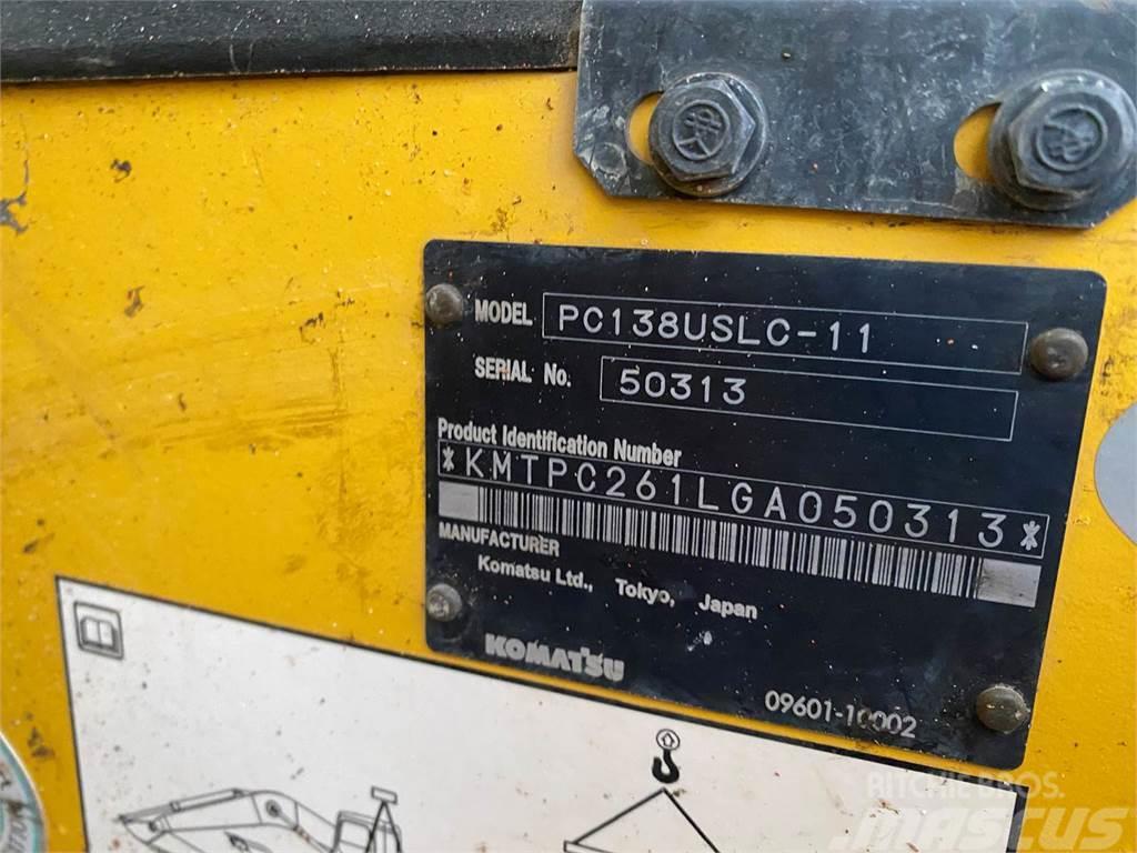 Komatsu PC138US LC-11 Escavadeiras de esteiras