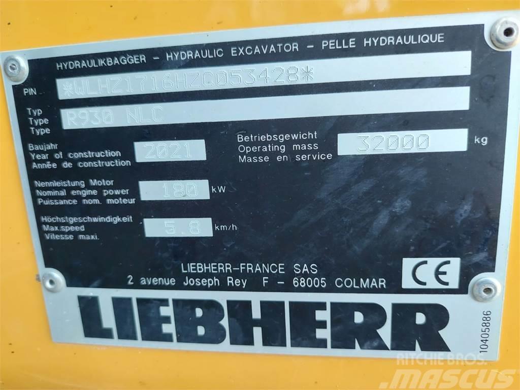 Liebherr R 930NLC Escavadeiras de esteiras