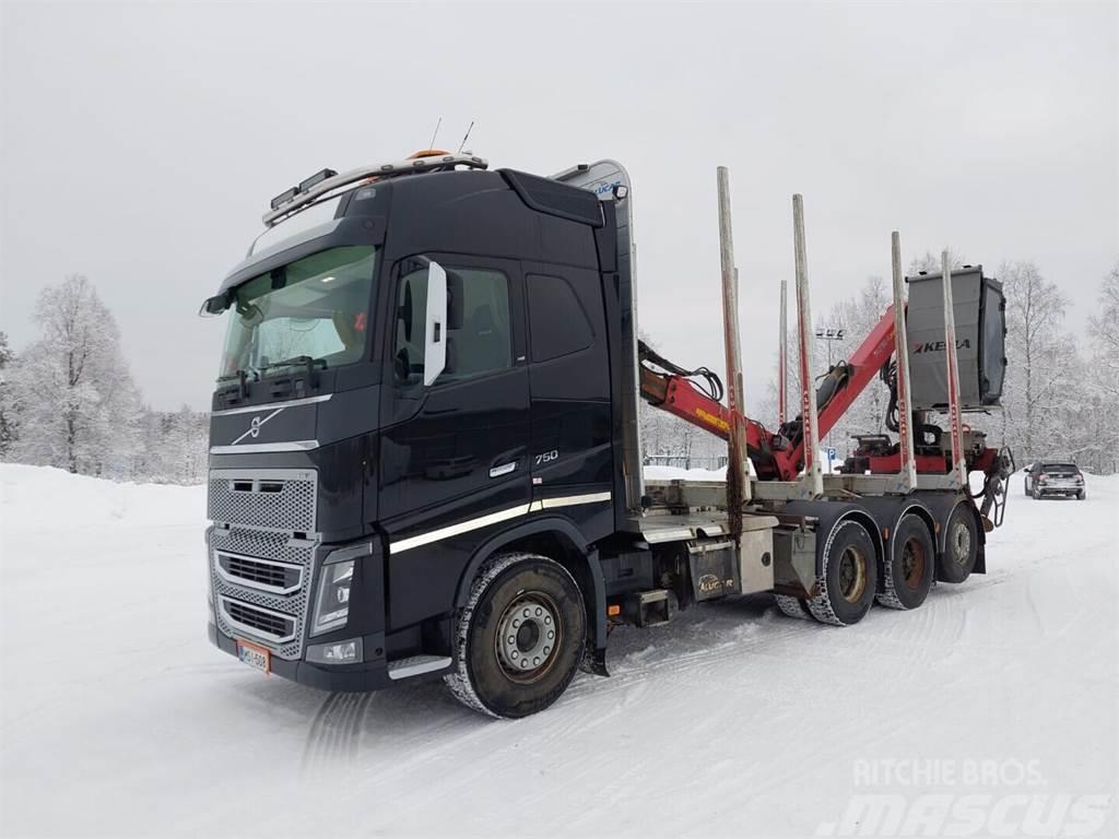 Volvo FH16 750 8x4 Caminhões de transporte de troncos