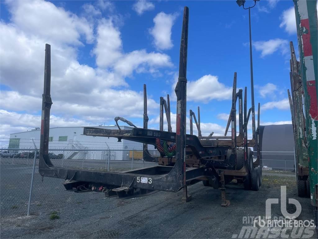Freflyt 39 ft T/A B-Train Lead Timber trailers
