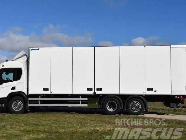 Scania FABRIKS NY P 280 B6x2*4NB Boks/Lift Caminhões de caixa fechada