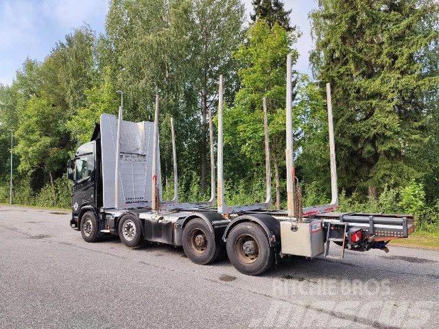 Scania R 730 B8x4NB, Korko 1,99% Caminhões de transporte de troncos