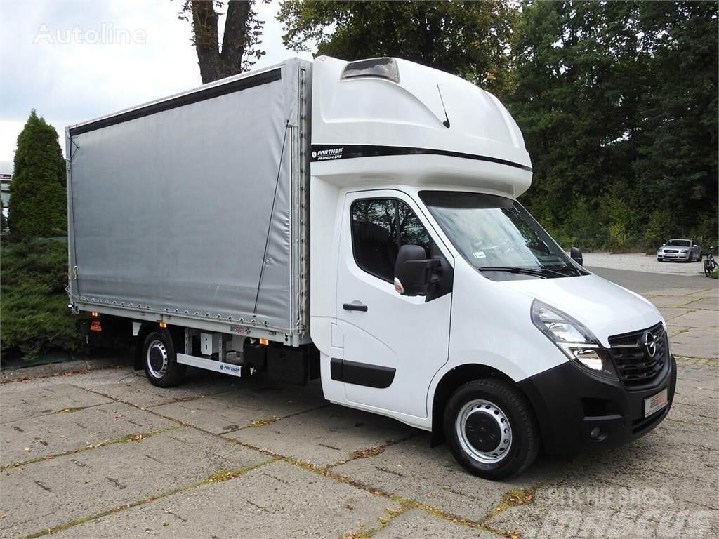 Opel Movano Curtain side + tail lift Beavertail Flatbed / winch trucks