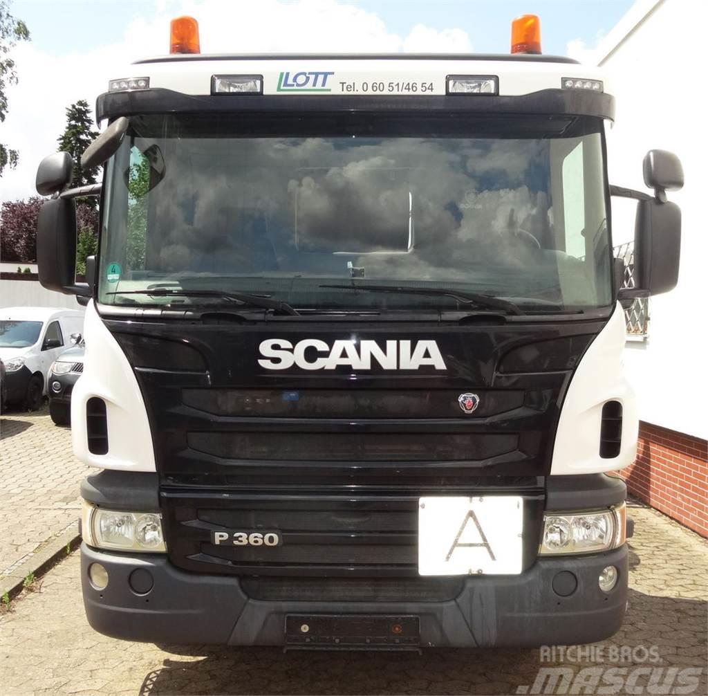 Scania P360 Skip loader trucks