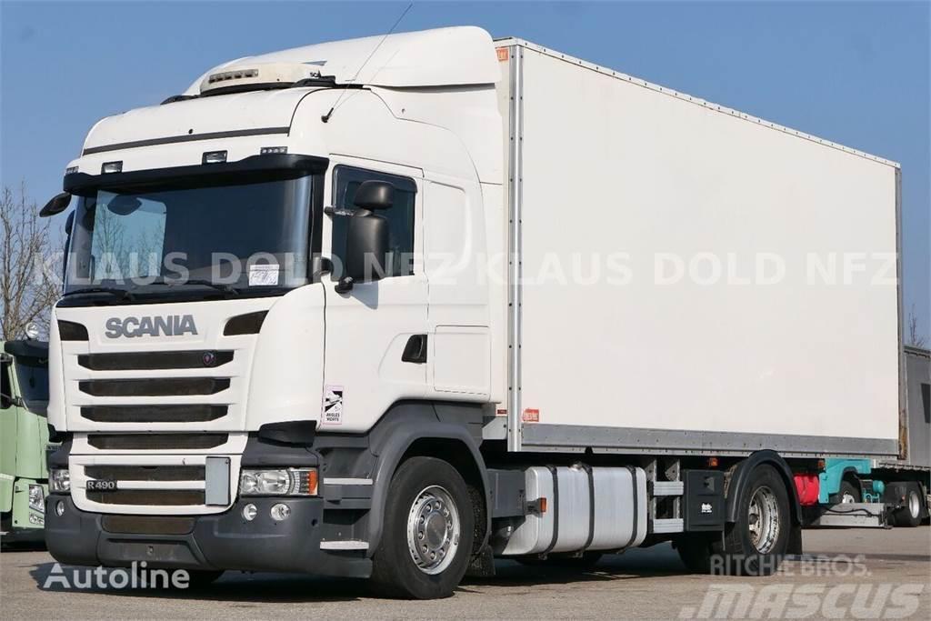 Scania R490 Caminhões de caixa fechada
