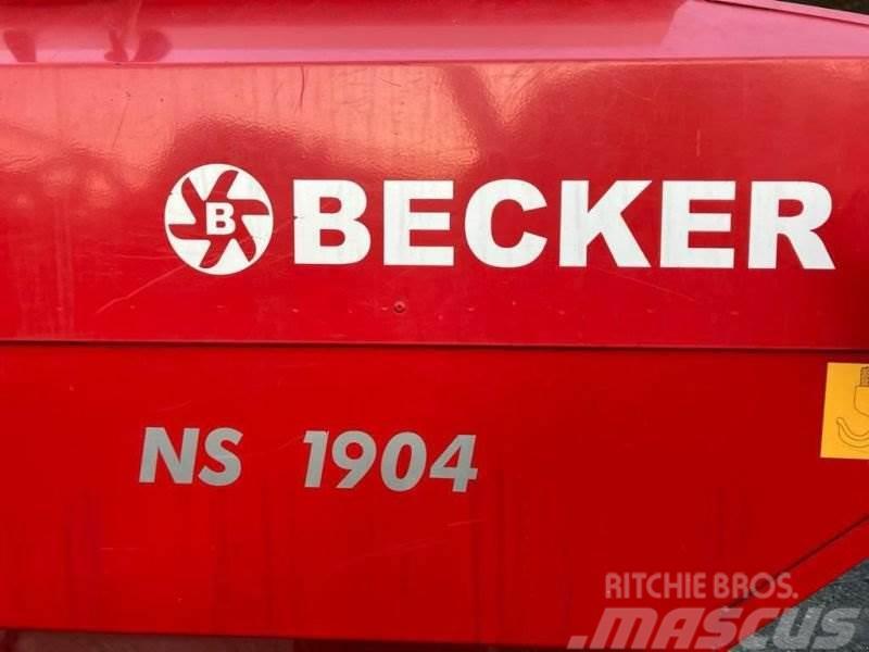 Becker P8 HKP DTE inkl. Fronttank Outras semeadeiras e acessórios