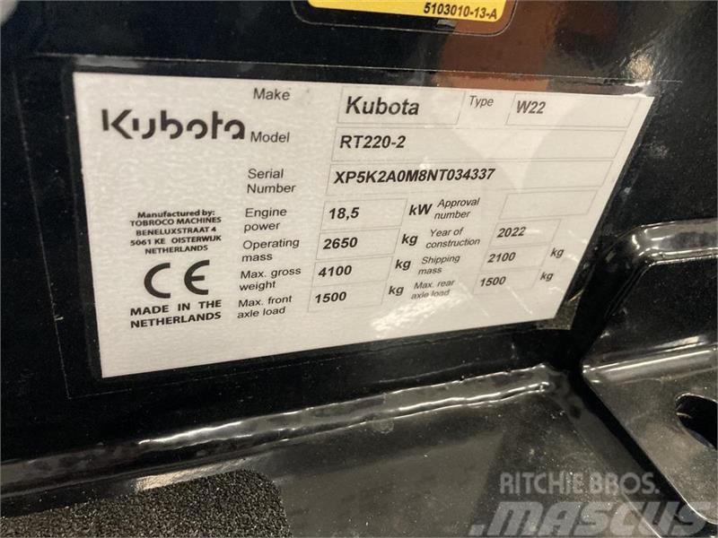 Kubota RT 220- 2 Mini carregadoras