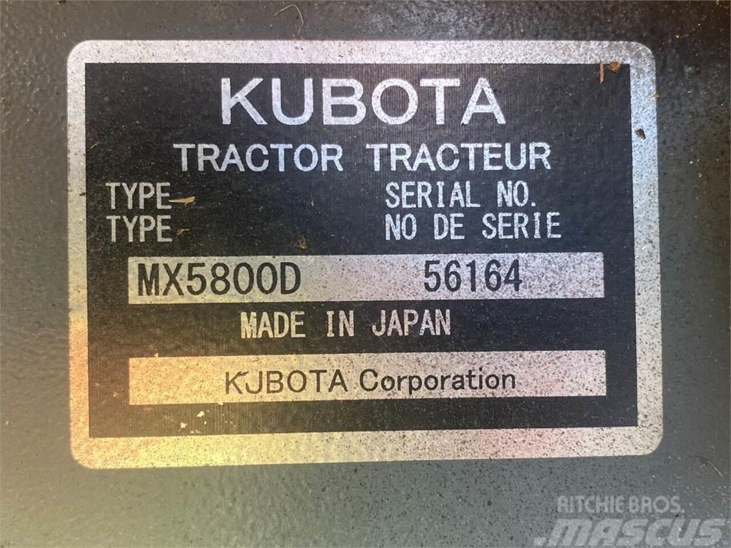 Kubota MX5800 Outros