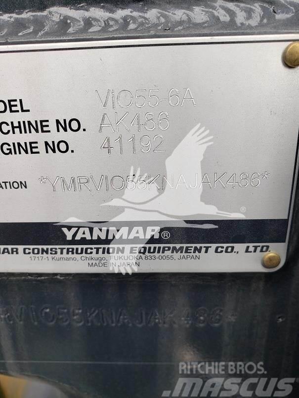 Yanmar VIO55-6A Escavadeiras de esteiras