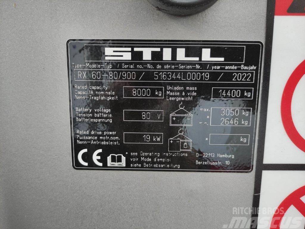 Still RX60-80/900 Empilhadores eléctricos