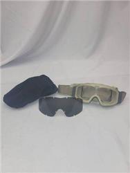  (64) ESS Tan Goggles w/Extra Lens & Carrying Case