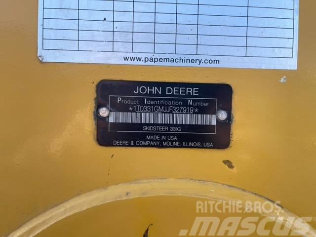 John Deere 331 G Minicarregadeiras
