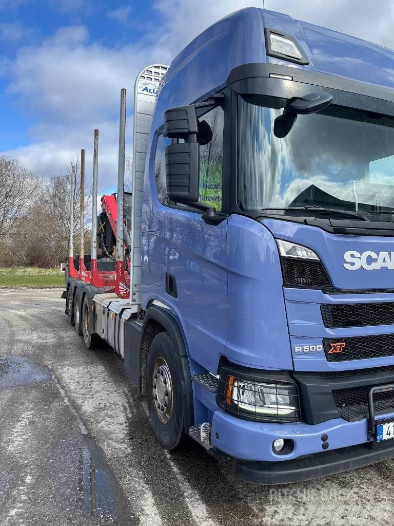 Scania R 500 Caminhões de transporte de troncos