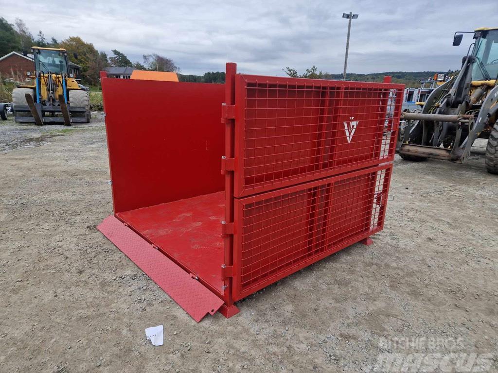  Vaaras - Container Öppningsbar stora bm Carregadeiras de rodas