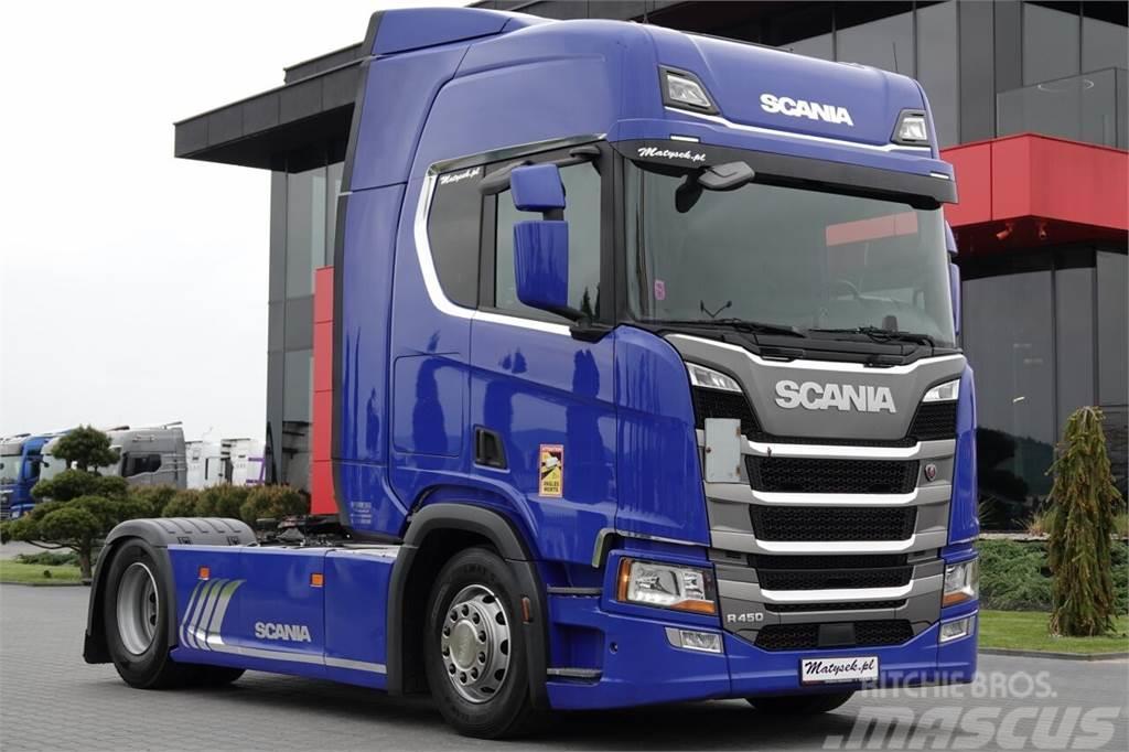 Scania R 450 / RETARDER / NOWY MODEL / OPONY 100 % Cavalos Mecânicos