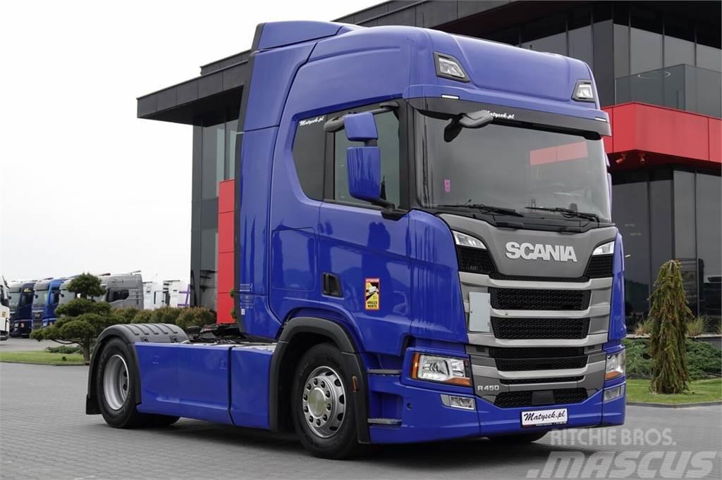 Scania R 450 / RETARDER / NAVI / NOWY MODEL / OPONY 100 % Cavalos Mecânicos
