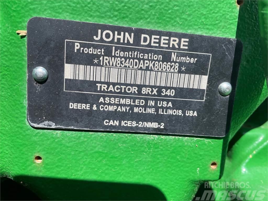 John Deere 8RX 340 Tratores Agrícolas usados